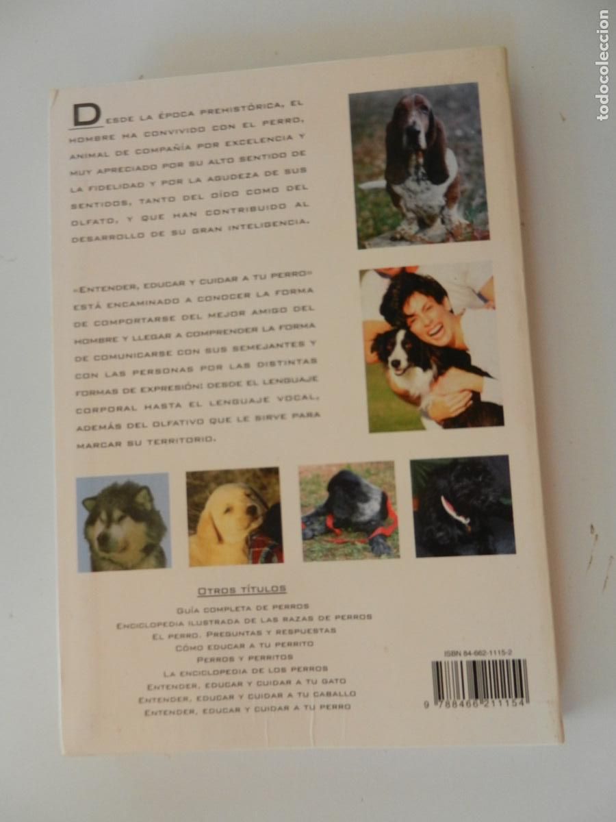 Libros: ENTENDER EDUCAR Y CUIDAR A TU PERRO - JAVIER VILLAHIZ&Aacute;N - EDITORIAL LIBSA 2006. - Foto 8