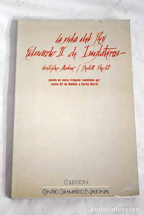 Libros: La vida del rey Eduardo II de Inglaterra.- Marlowe, Christopher - Foto 1