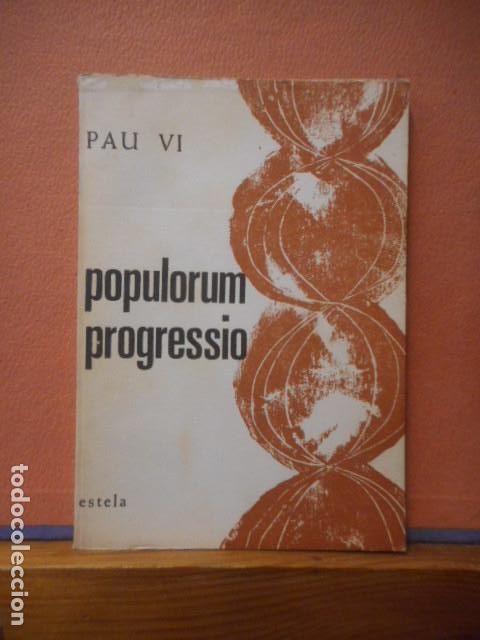 Libros: POPULORUM PROGESSIO. PAU VI - Foto 1