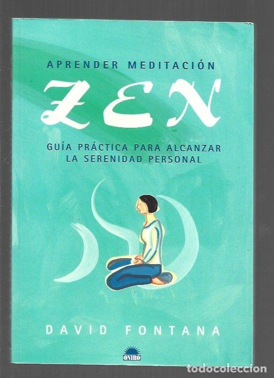 Libros: APRENDER MEDITACION ZEN - FONTANA, DAVID - Foto 1