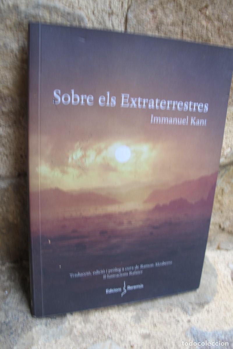 Libros: SOBRE ELS EXTRATERRESTRES. IMMANUEL KANT. TEORIA DEL CEL 1755 - Foto 1