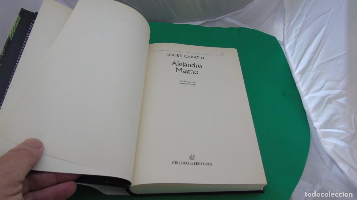 Libros: AMF-29F/ ALEJANDRO MAGNO - ROGER CARATINI / CIRCULO DE LECTORES - Foto 2