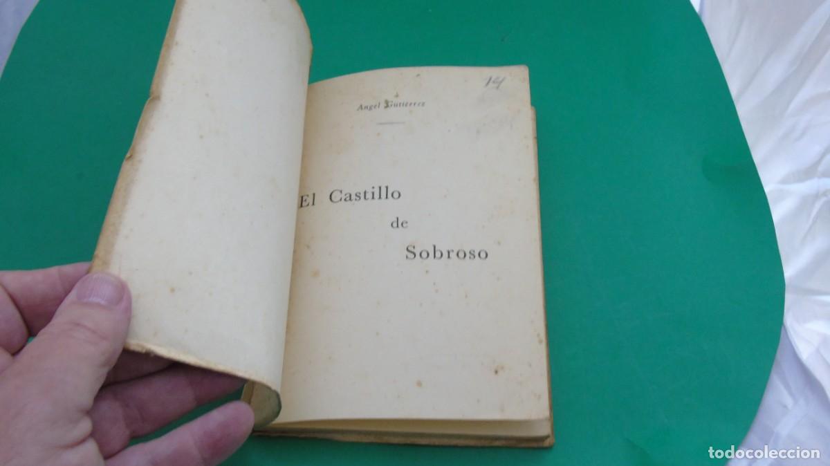 Libros: AMF-32A/ EL CASTILLO DE SOBROSO - ANGEL GUTIERREZ - Foto 2