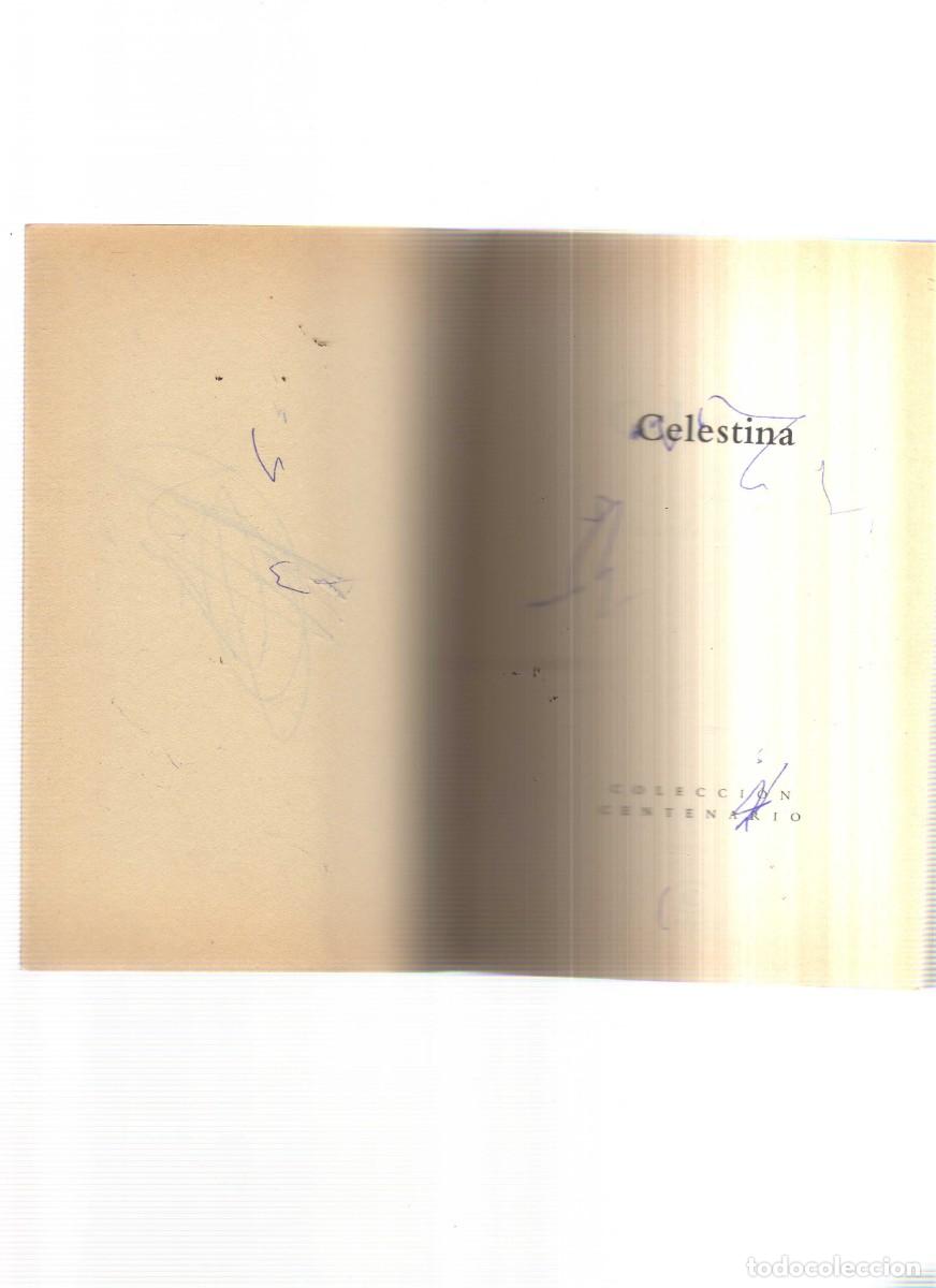 Libros: CELESTINA COLECCION CENTENARIO FERNANDO DE ROJAS - Foto 2