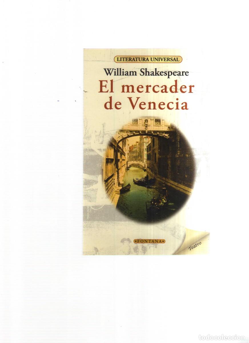 Libros: EL MERCADER DE VENECIA WILLIAM SHAKESPEARE - Foto 1