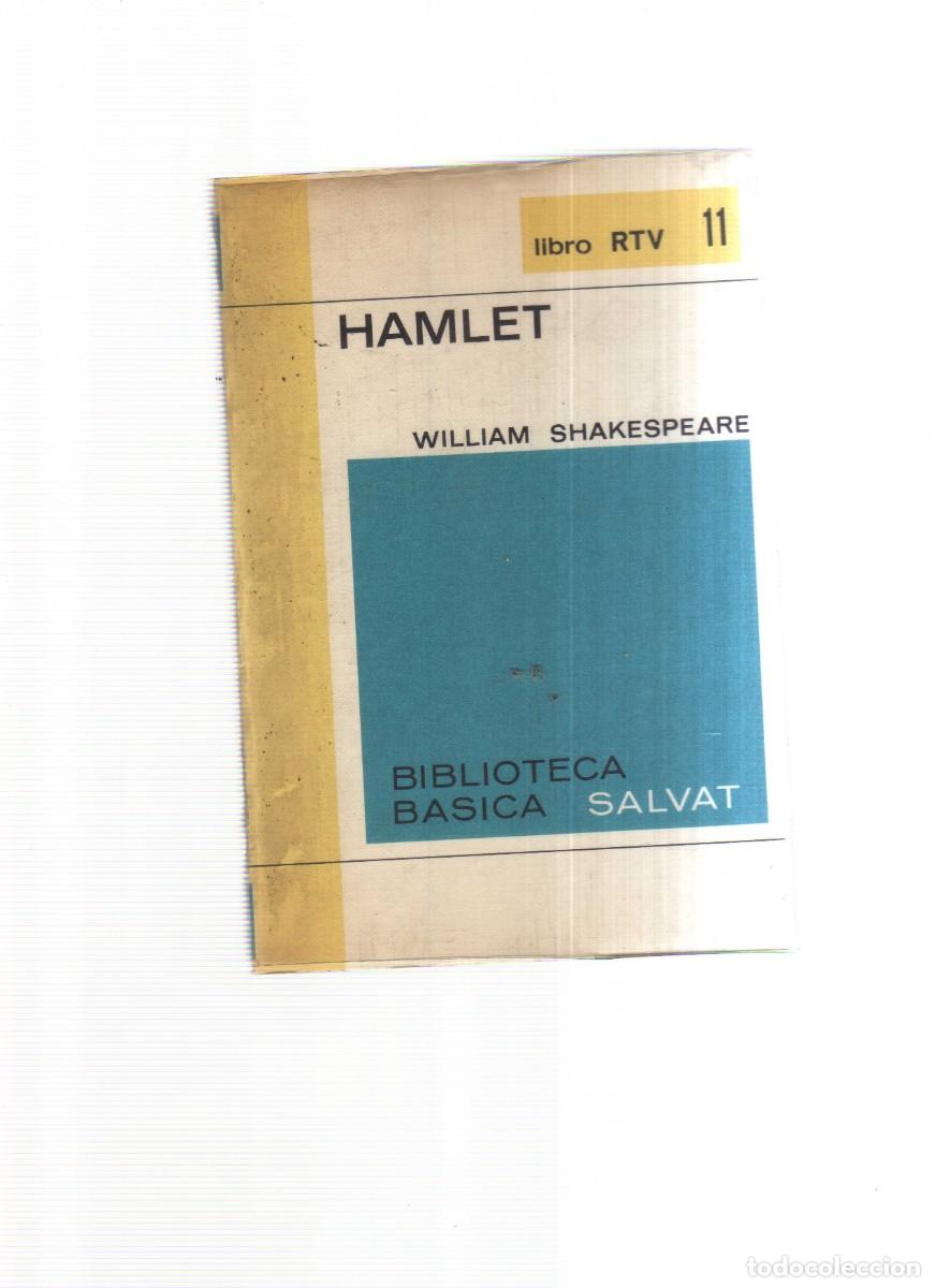 Libros: HAMLET WILLIAM SHAKESPEARE BIBLIOTECA BASICA LIBRO RTV 11 - Foto 1