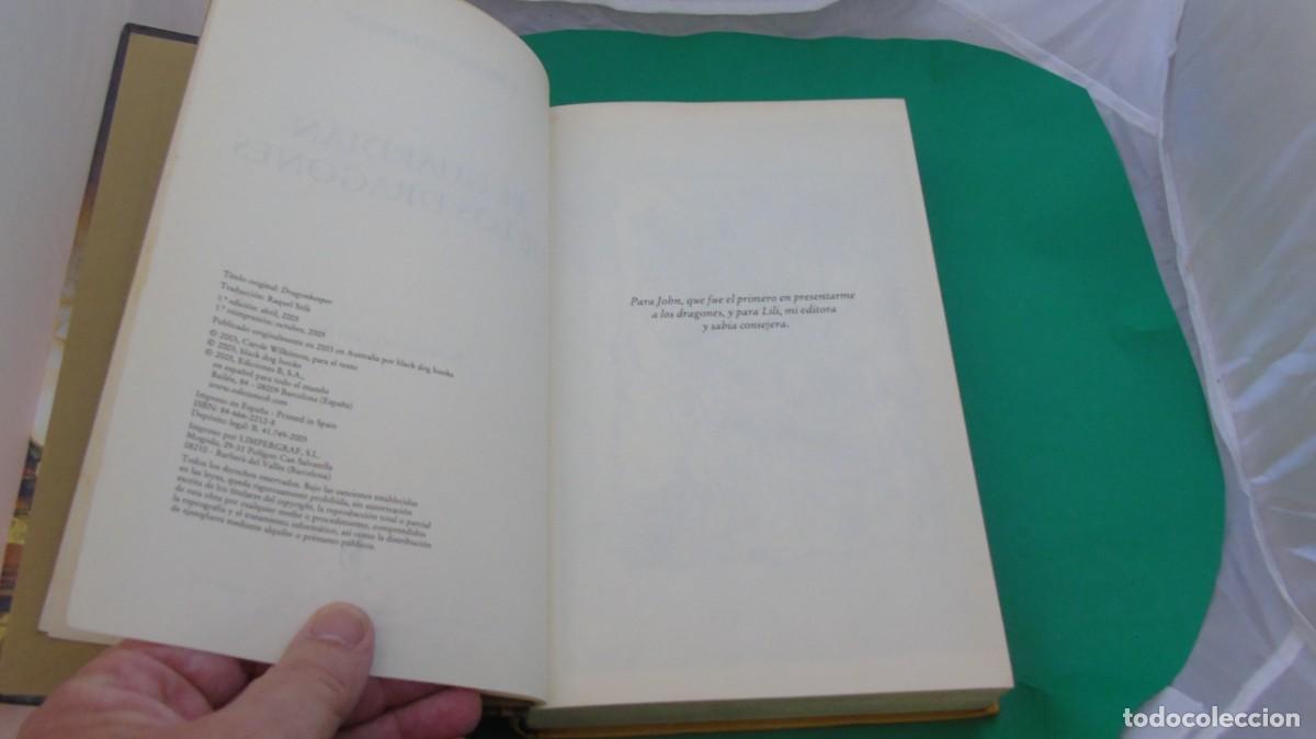 Libros: AMF-33D/ EL GUARDIAN DE LOS DRAGONES - CAROLE WILKINSON / EDICIONES B - Foto 3