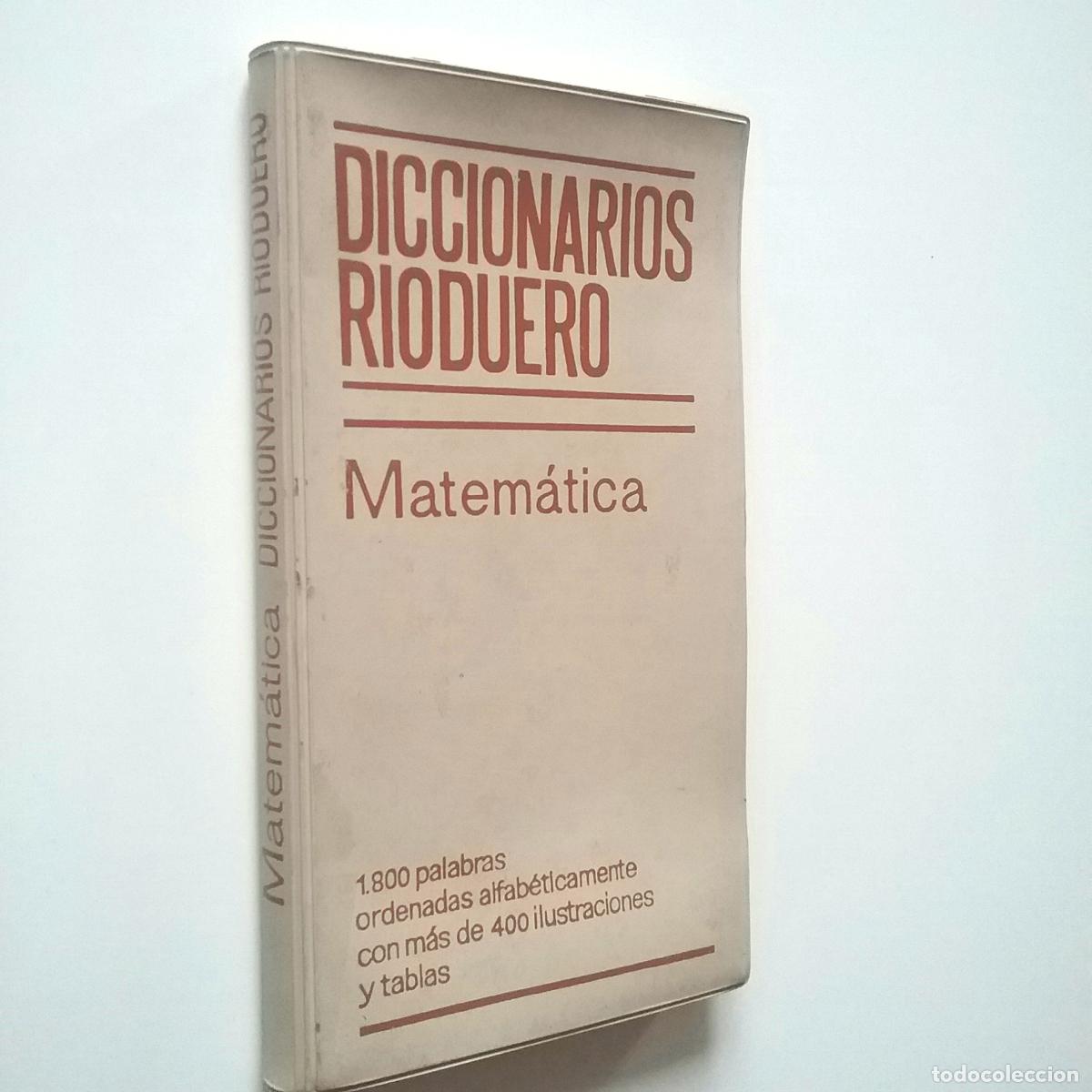 Libros: Versi&oacute;n y adaptaci&oacute;n de Walter Str&ouml;bl - Diccionario Rioduero: Matem&aacute;tica - Foto 1