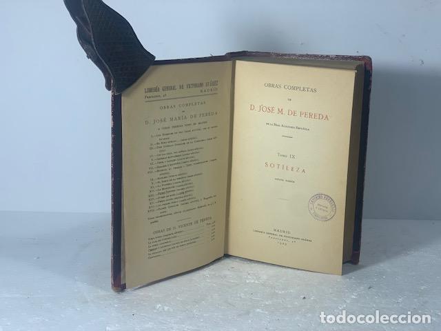 Libros: SOTILEZA JOSE MARIA DE PEREDA - Foto 2