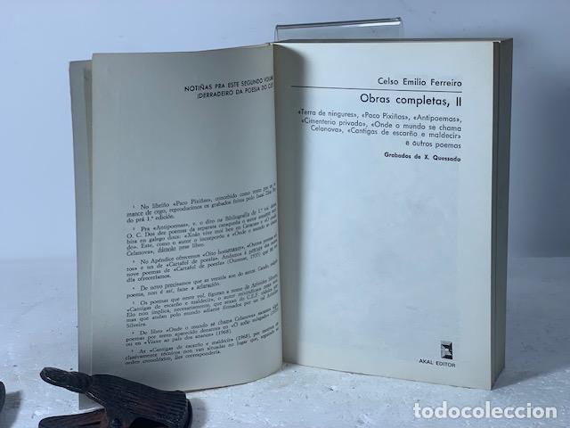 Libros: OBRAS COMPLETAS II CELSO EMILIO FERREIRO - Foto 2