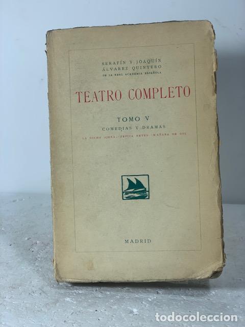 Libros: TEATRO COMPLETO TOMO V COMEDIAS Y DRAMAS - Foto 1