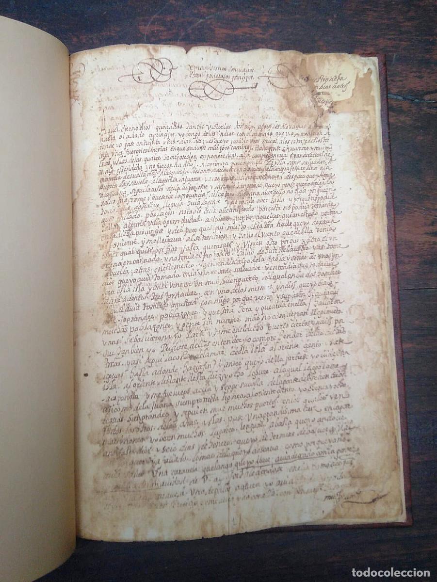 Libros: Libro copiador de Crist&oacute;bal Col&oacute;n, edici&oacute;n facs&iacute;mil, 1989 - Foto 4