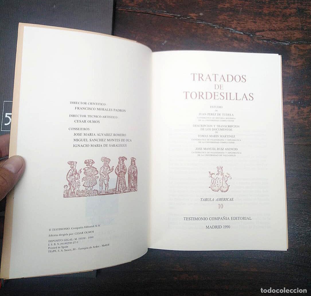 Libros: Tratado de Tordesillas, edici&oacute;n facs&iacute;mil, 1990 - Foto 5