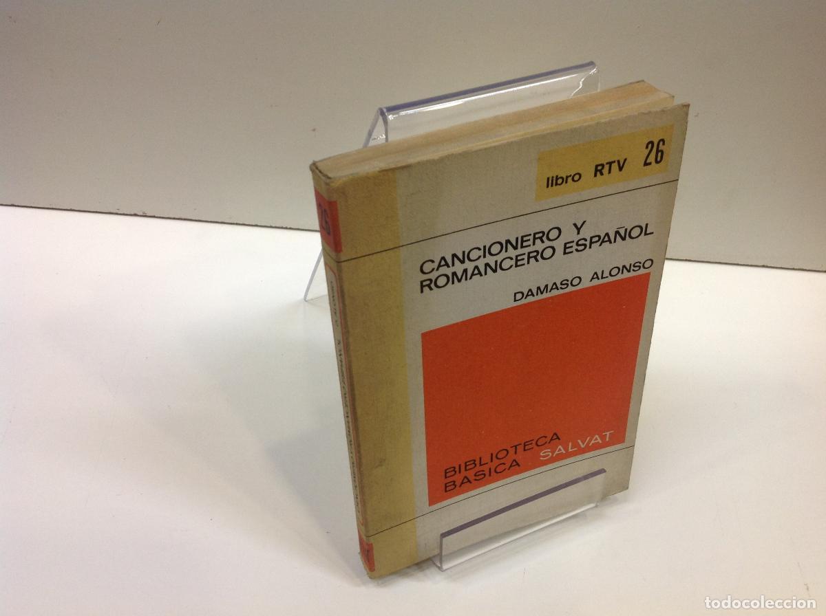 Libri di seconda mano: CANCIONERO Y ROMANCERO ESPA&Ntilde;OL DAMASO ALONSO