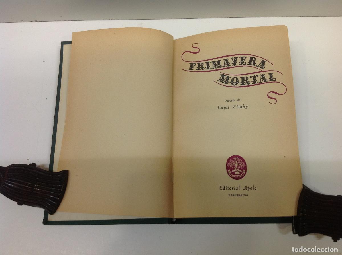 Libros: PRIMAVERA MORTAL LAJOS ZILABY - Foto 1