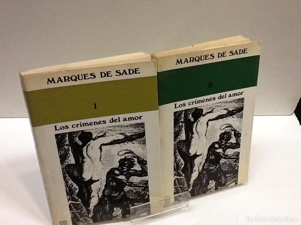 Libros: LOS CRIMENES DEL AMOR MARQUES DE SADE - Foto 1