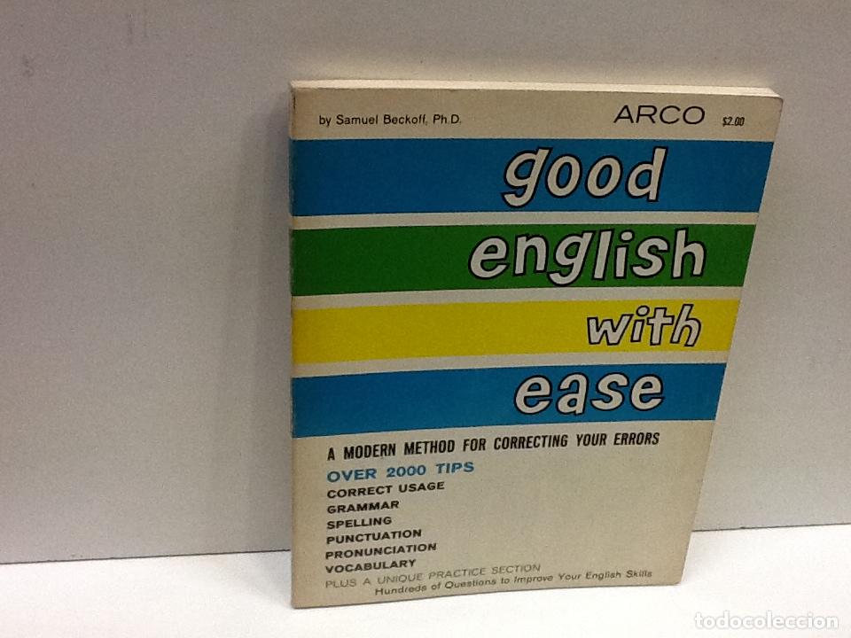 Libros: GOOD ENGLISH WITH EASE SAMUEL BECKOFF - Foto 1