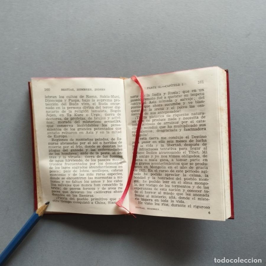 Libros: Bestias, Hombres, Dioses. - Ossendowski, Ferdinand. - Foto 3