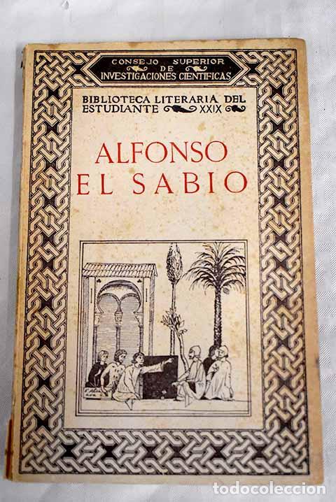 Libros: Alfonso el Sabio: Alfonso X..- Alfonso X. - Foto 1