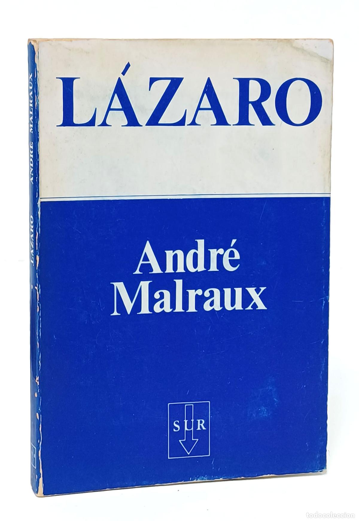 Libros: MALRAUX (Andr&eacute;). L&aacute;zaro - Foto 1