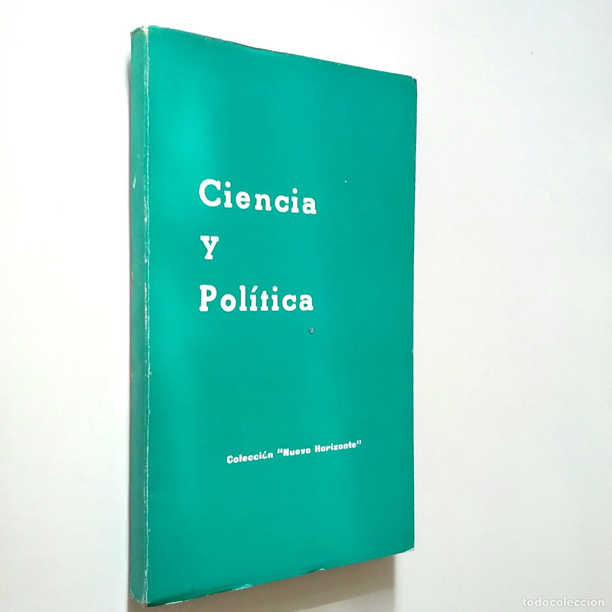 Libros: Ciencia y pol&iacute;tica - Foto 1