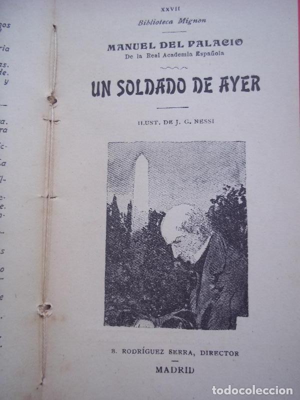 Libros: Un Soldado de Ayer. Ilust. de J.G. Nessi. - Palacio, Manuel del. - Foto 1