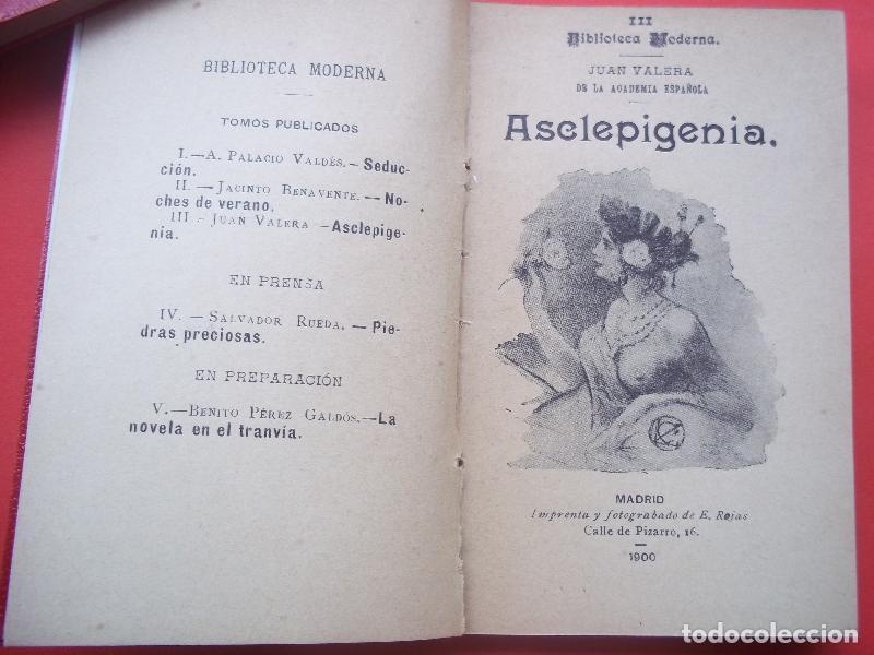 Libros: ASCLEPIGENIA. - VALERA, Juan. - Foto 1