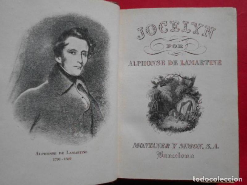 Libros: Jocelyn. - Lamartine, Alphonse de. - Foto 2