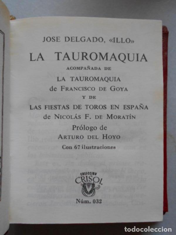 Libros: La Tauromaquia. - Pepe-Illo - Foto 2