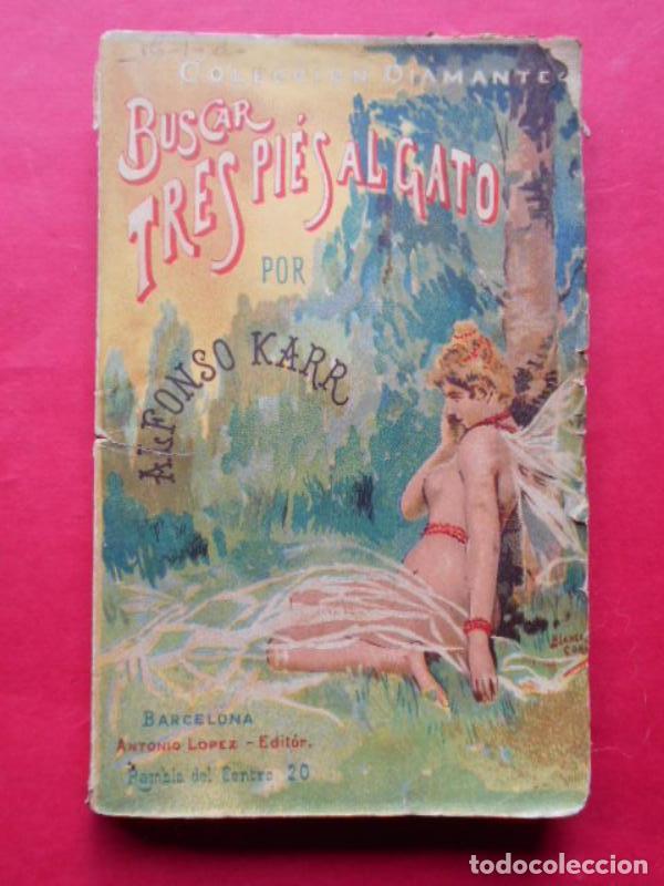 Libros: Buscar Tres Pi&eacute;s al Gato. - Karr, Alfonso. - Foto 1