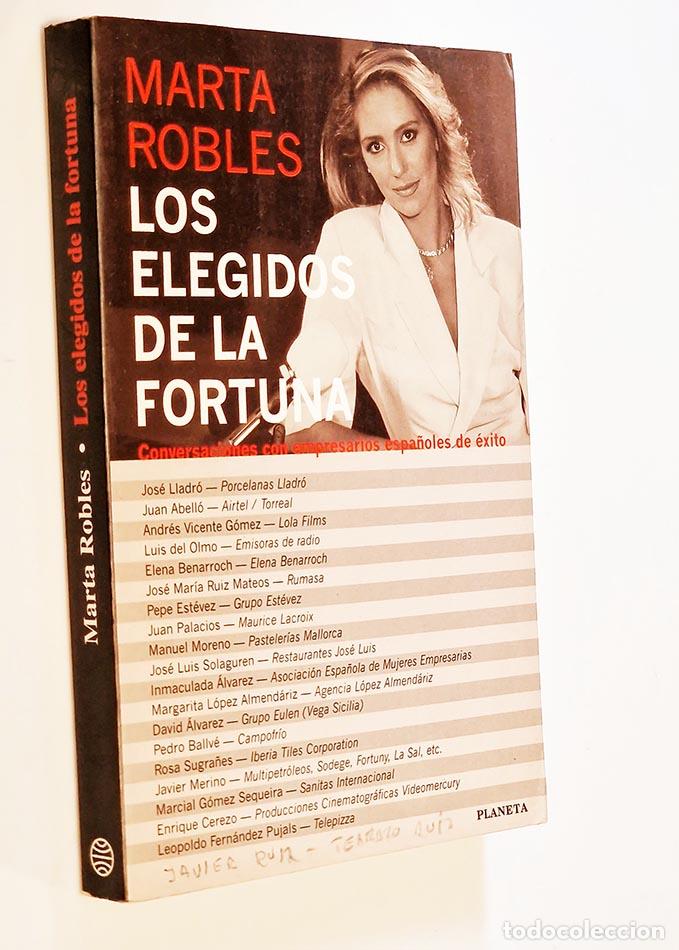Libros: LOS ELEGIDOS DE LA FORTUNA - MARTA ROBLES - Foto 1