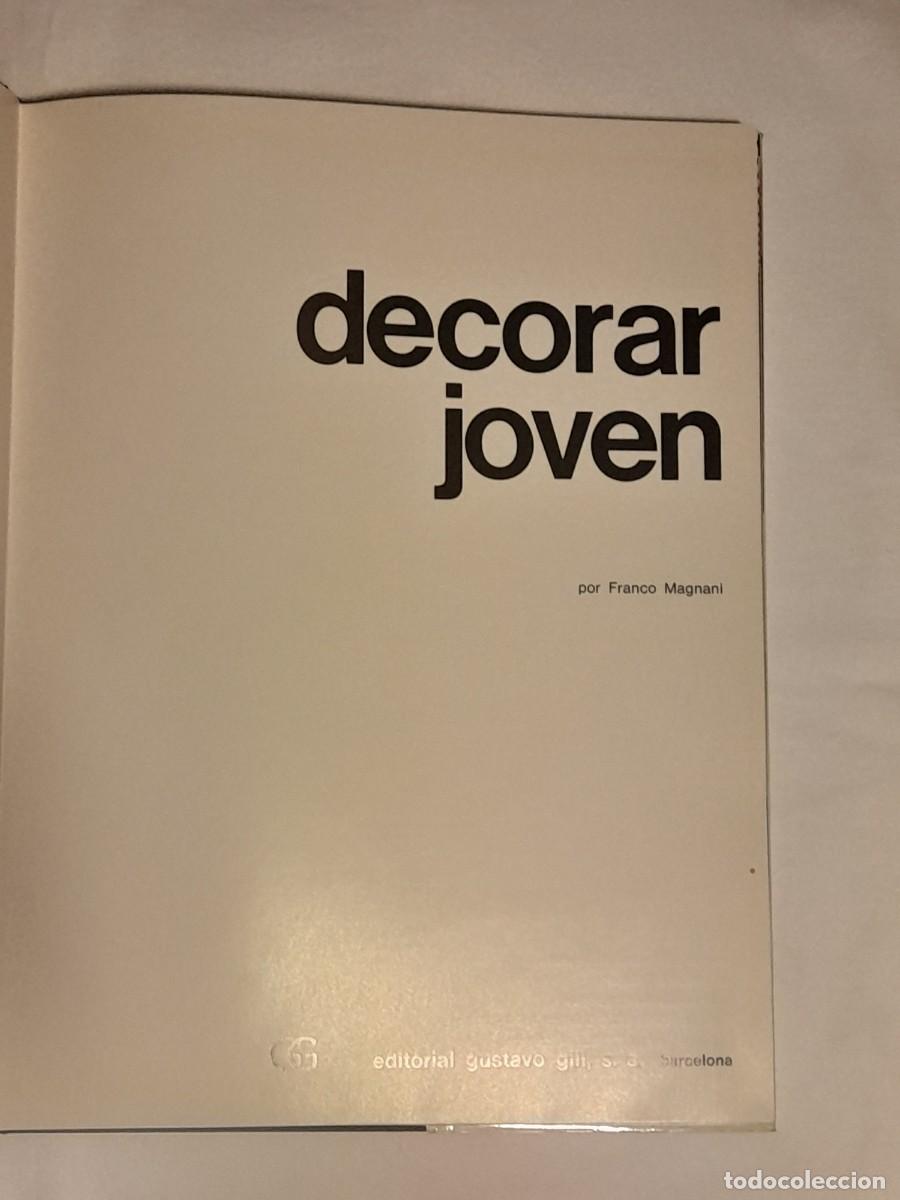 Libros: DECORAR JOVEN. FRANCO MAGNANI. - Foto 2