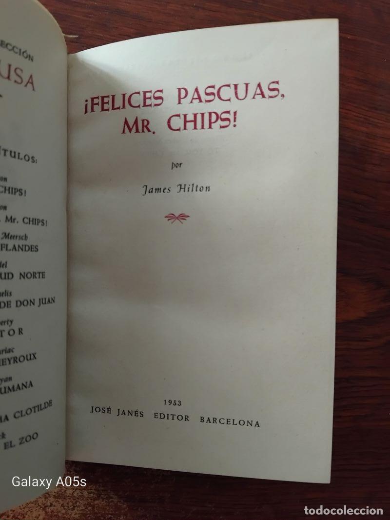Libros: &iexcl;Felices Pascuas, Mr Chips! - James Hilton - Foto 1