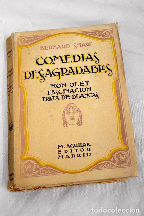 Libros: Comedias desagradables.- Shaw, George Bernard - Foto 1