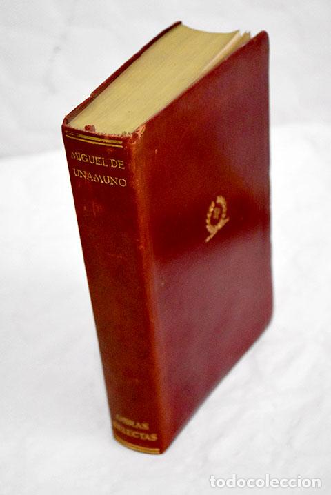 Libros: Obras selectas: Unamuno, Miguel de.- Unamuno, Miguel de - Foto 1