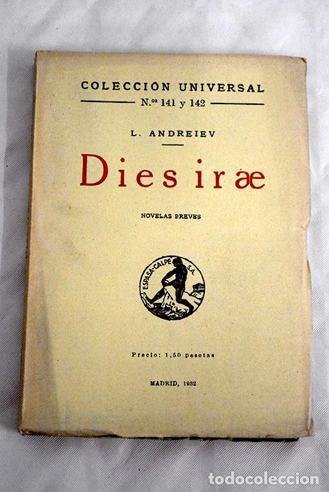 Libros: Dies irae: novelas breves.- Andreiev, L. - Foto 1