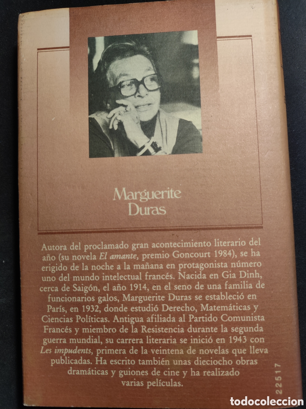 Libros: EL AMANTE - MARGUERITE DURAS - Foto 2