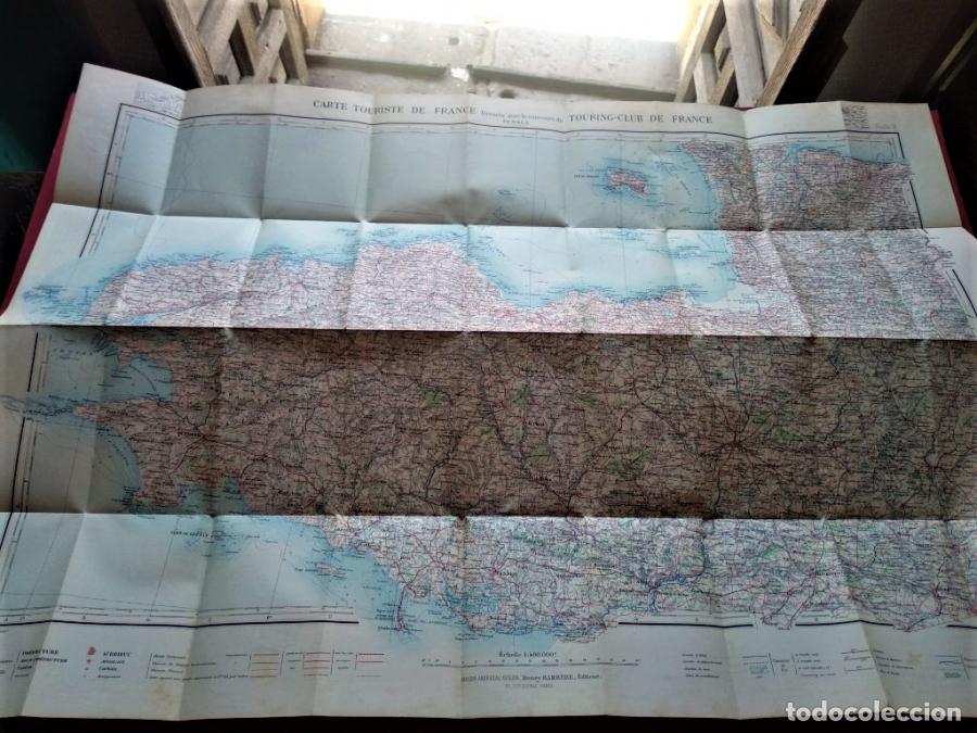 Libros: France V&eacute;locip&eacute;dique et Touriste. 4. Rennes. Carte Touriste de France. Dress&eacute;e avec le concours du T
