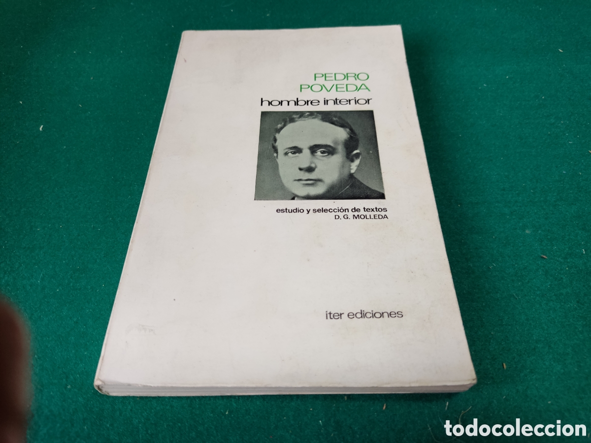 Libros: Libro hombre interior, Pedro Poveda - Foto 1