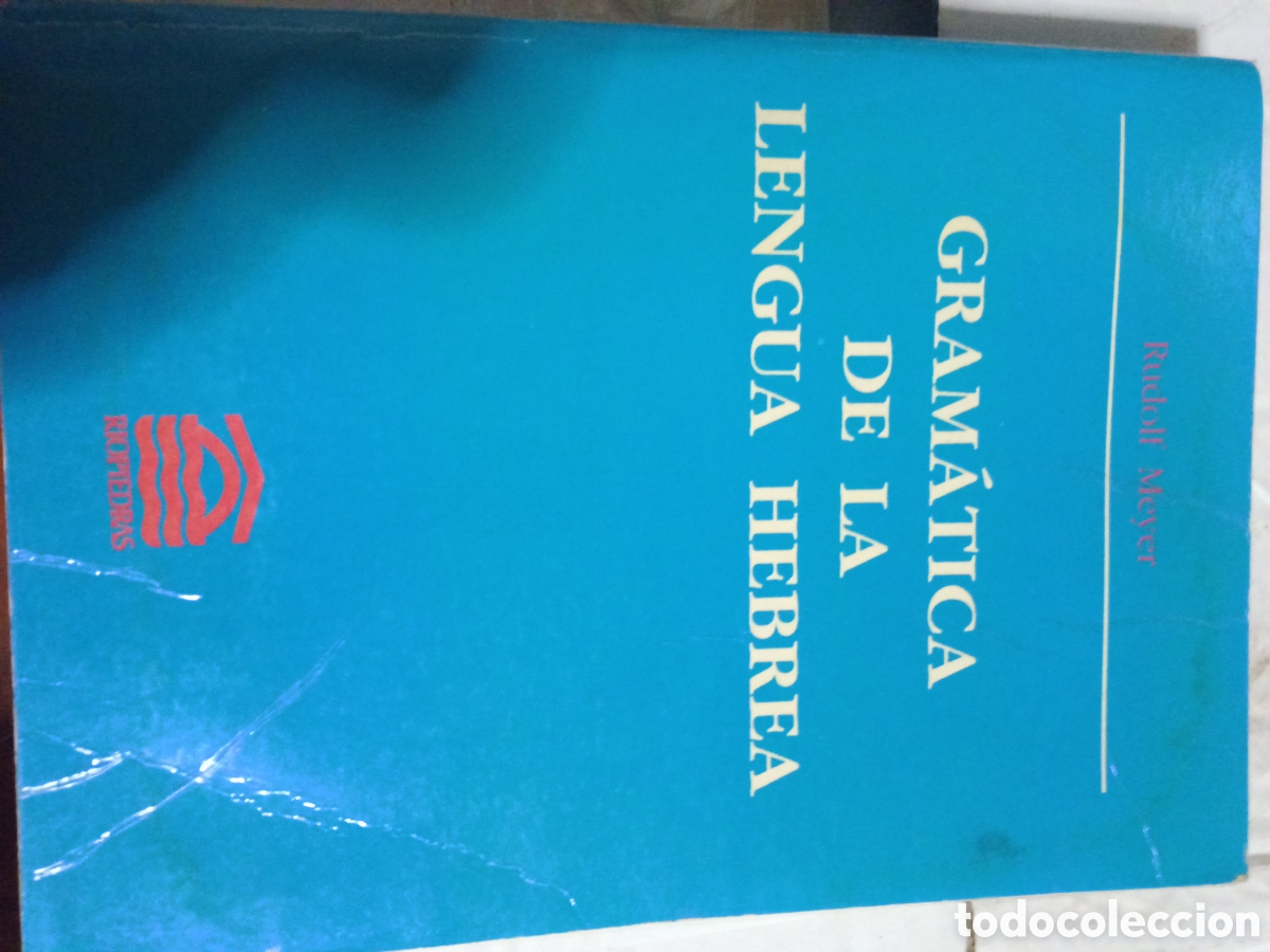 Libros: Gram&aacute;tica de la lengua hebrea. Rudolf Meyer. Riopiedras. - Foto 1