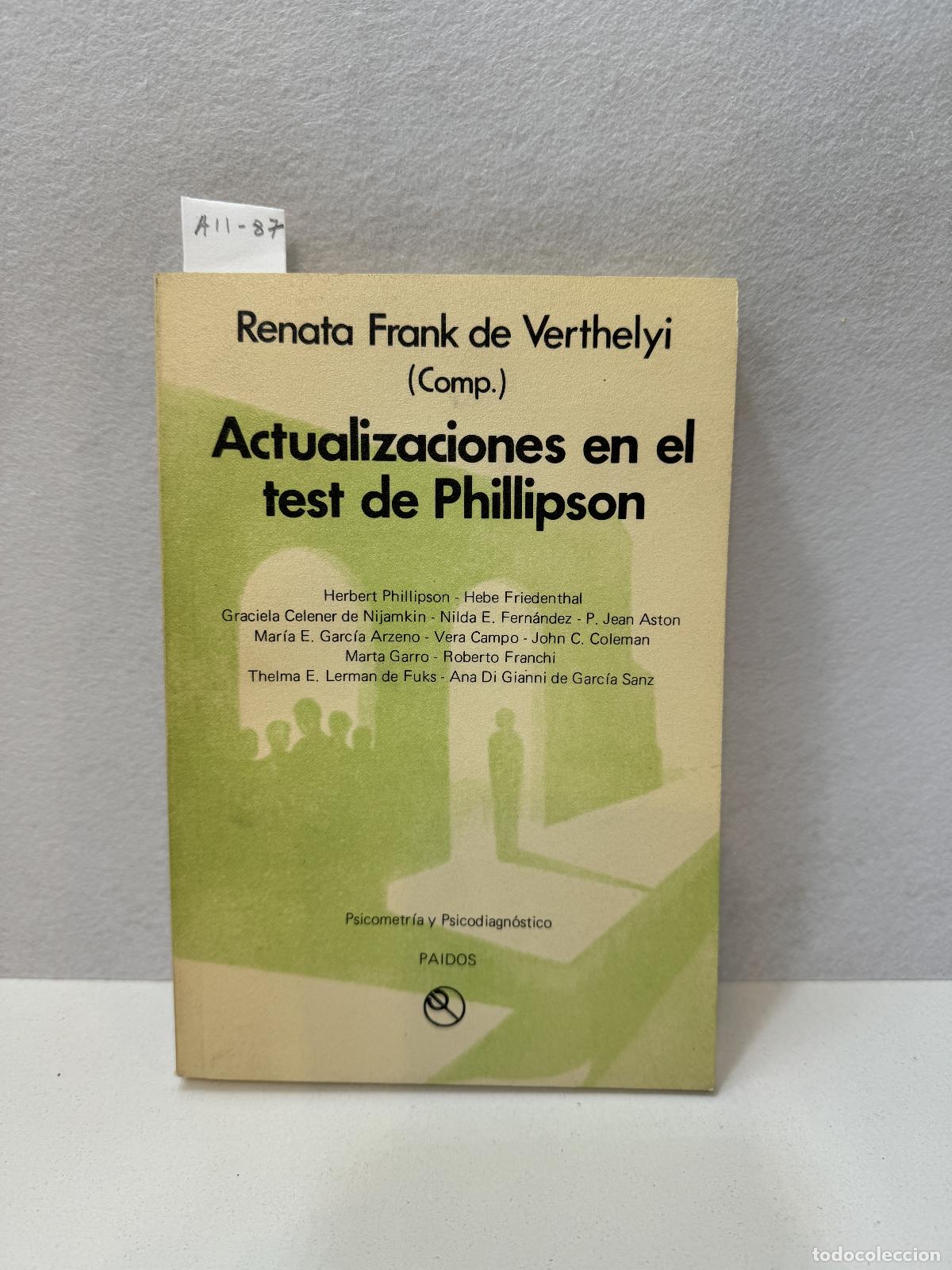Libros: V.V. A.A.: - Actualizaciones en el test de Phillipson. - Foto 1