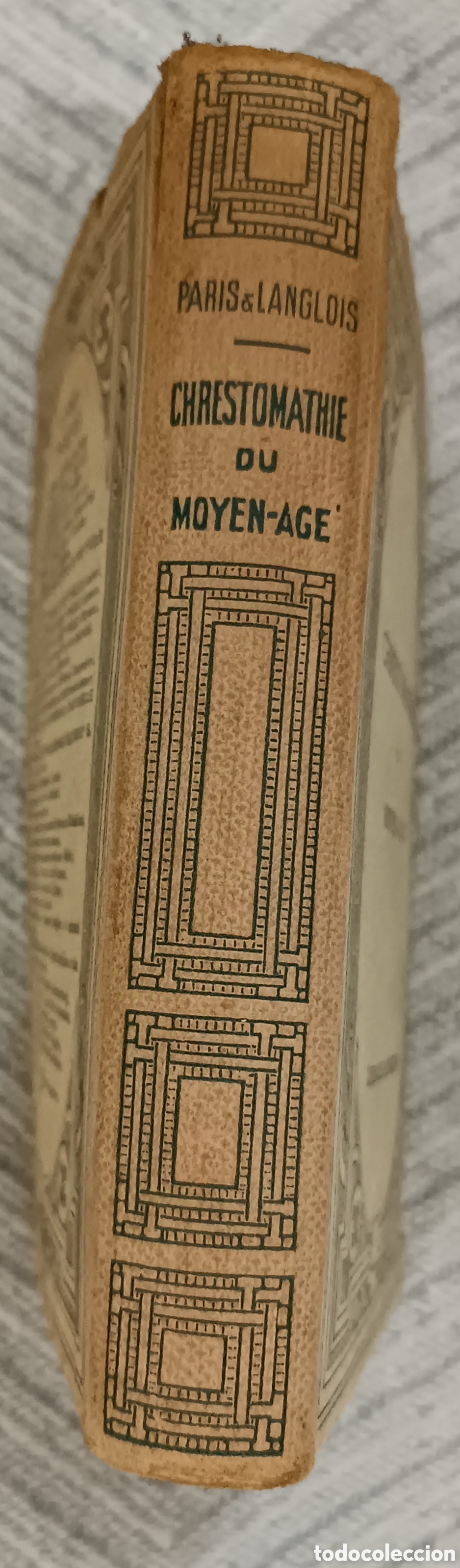 Libros: CHRESTOMATHIE DU MOYEN AGE - Foto 2