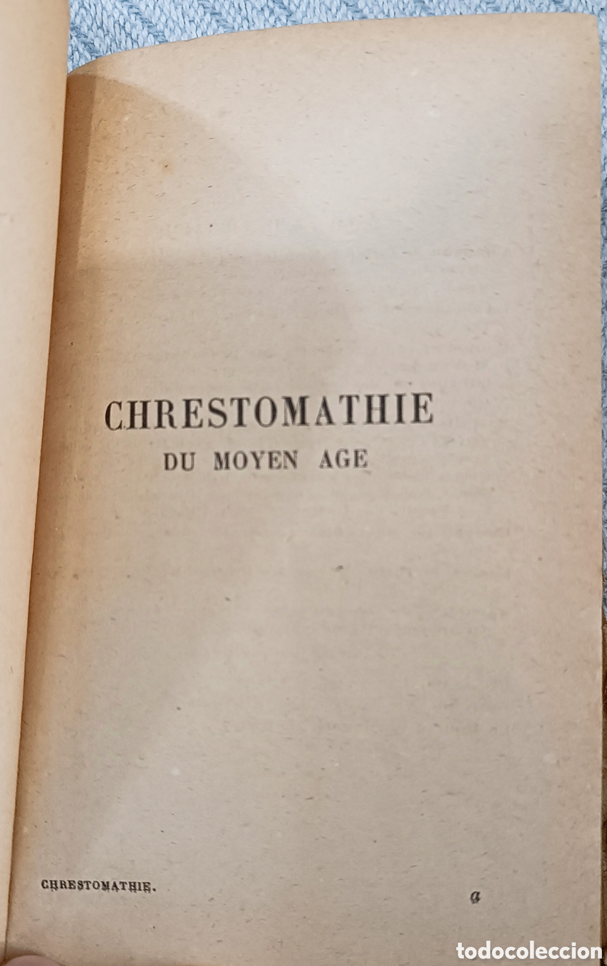 Libros: CHRESTOMATHIE DU MOYEN AGE - Foto 4