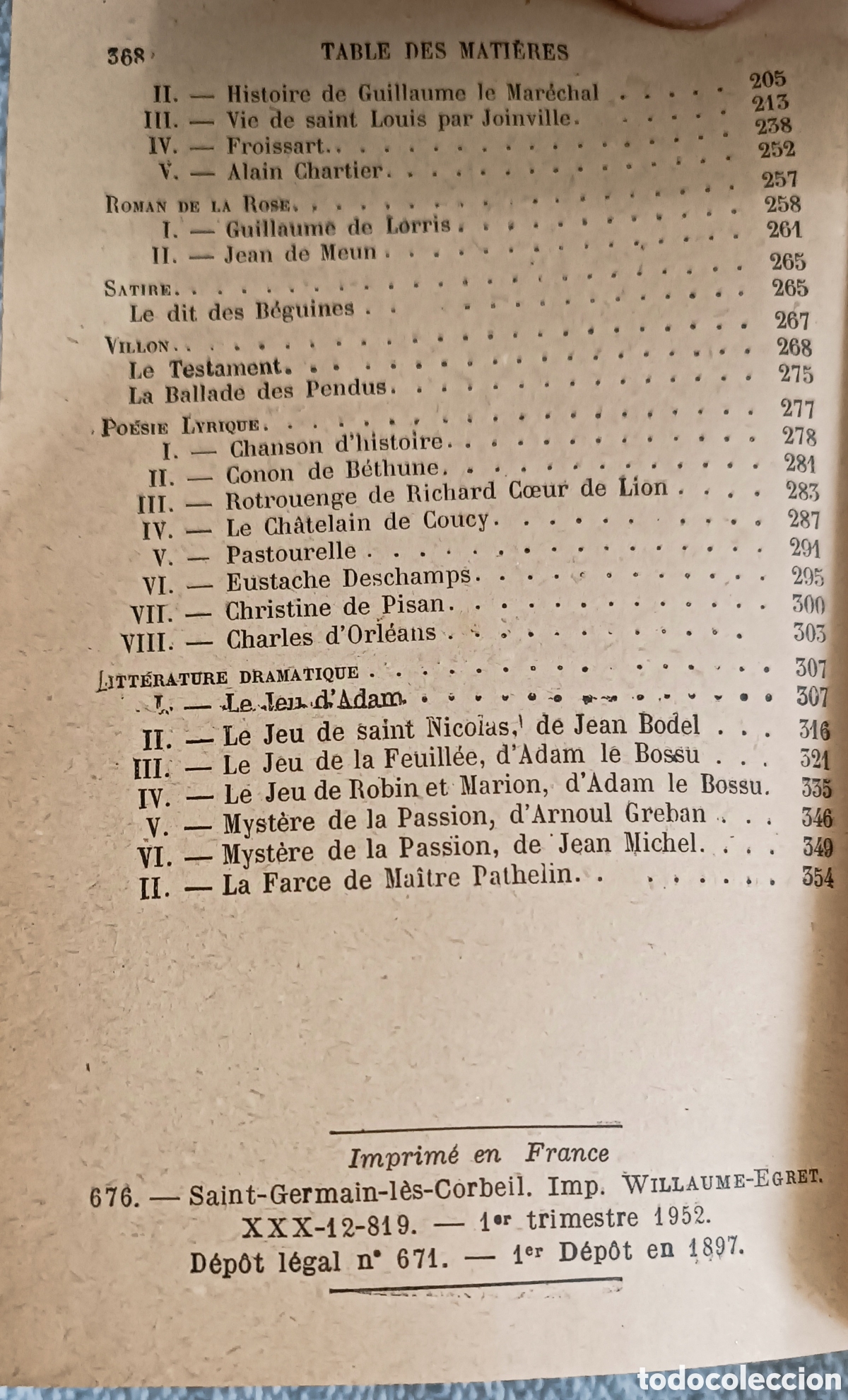 Libros: CHRESTOMATHIE DU MOYEN AGE - Foto 7