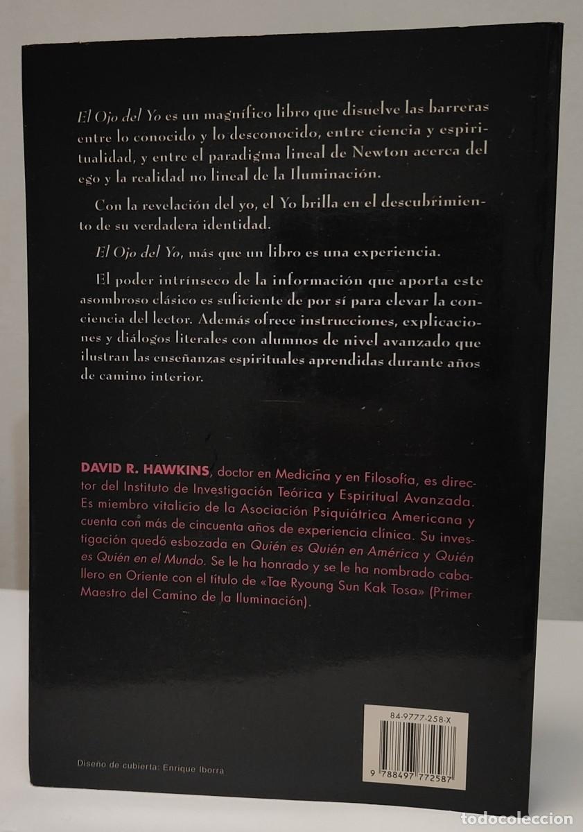 Libros: EL OJO DEL YO - DAVID R. HAWKINS - Foto 3