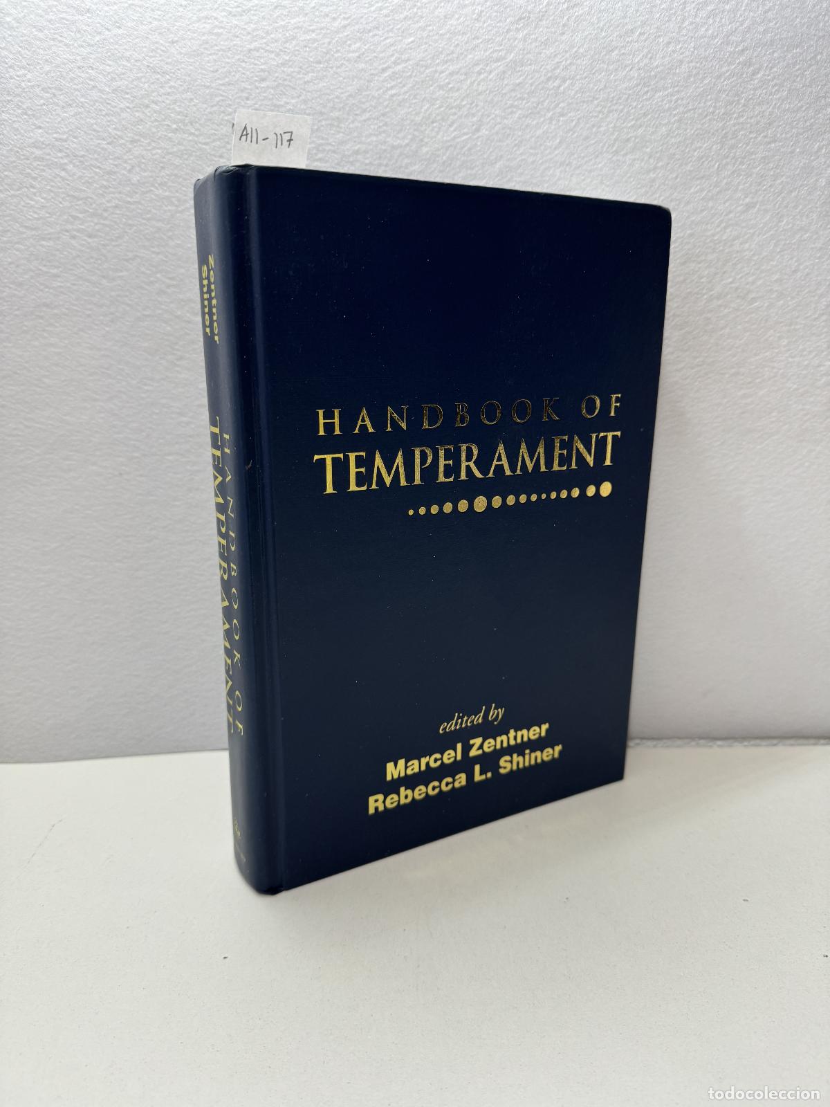Libros: V.V. A.A.: - Handbook of Temperament. - Foto 1