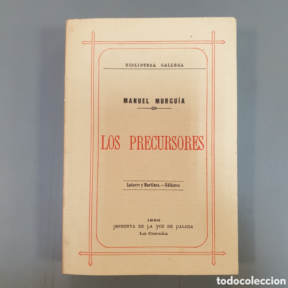 Libros: LOS PRECURSORES MANUEL MURGIA - Foto 1
