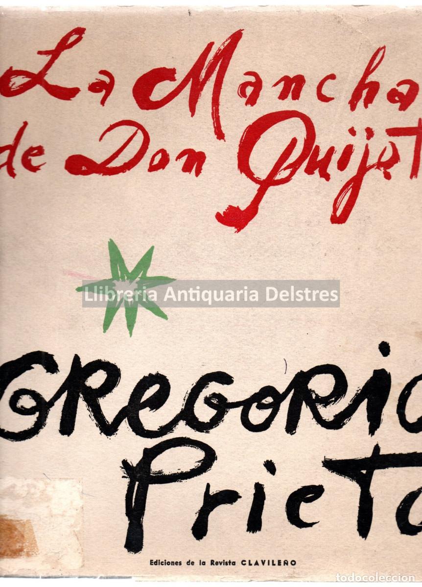 Libros: Prieto, Gregorio. - La Mancha de Don Quijote. - Foto 1