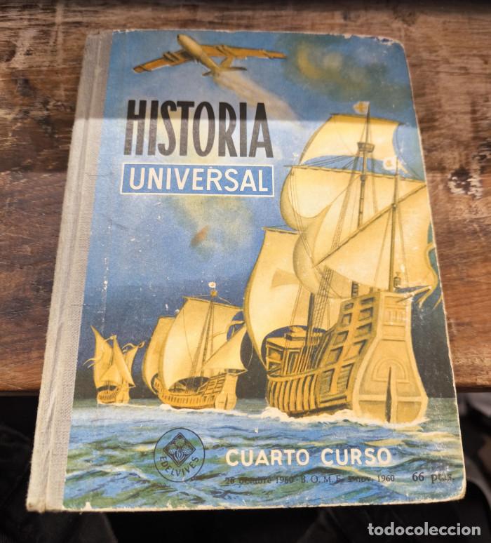 Libros: HISTORIA UNIVERSAL. CUARTO CURSO - Edelvives - Foto 1