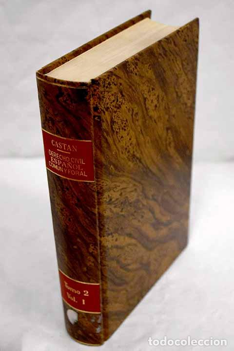 Libros: Derecho de cosas.- Cast&aacute;n Tobe&ntilde;as, Jos&eacute; - Foto 1